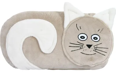 Immagine prodotto di Cuscino sagomato - 45x30 cm - Beige, Bianco