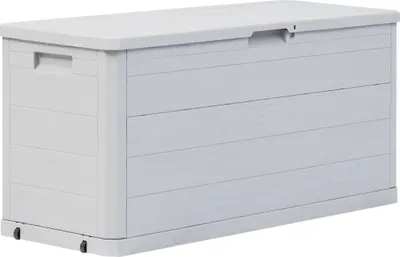Immagine prodotto di vidaXL Contenitore da giardino 280 L Grigio chiaro