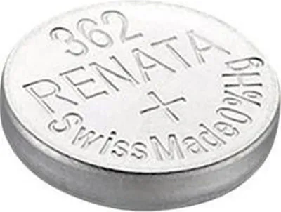 Produktbild von 10x RENATA Uhrenbatterie 362 für Armbanduhr Knopfzelle SR 721 V362 SR721SW