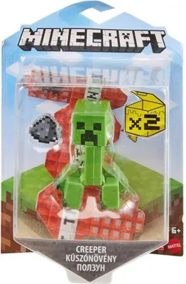 Immagine prodotto di MATTEL GTT45 Minecraft Craft-A-Block Figur Creeper