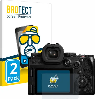 Produktbild von 2x BROTECT Schutzfolie für Panasonic Lumix DC-S5II Displayschutz Displayschutzfolie Folie Matt Entspiegelungsfolie