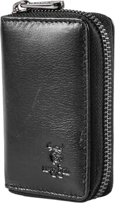 Produktbild von MATADOR Kreditkartenetui Leder BASEL mit Münzfach RFID Schwarz