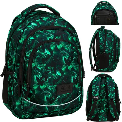 Produktbild von Derform BACKUP Schulrucksack mit drei Fächern, Modell X LEGEND DRAGON