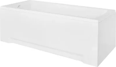 Produktbild von BADLAND Badewanne Rechteck Optima 150x70 mit Acrylschürze, Füßen und Ablaufgarnitur GRATIS