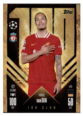 Obrázek produktu pro 470 – Virgil van Dijk – 100 Club – 2024/2025