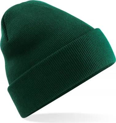 Image de Beechfield B375R | Polylana® Original Cuffed Beanie - Couleur : Bottle Green - Taille : One Size