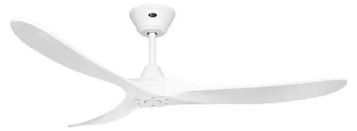Produktbild von Energiespar Deckenventilator mit Fernbedienung Eco Genuino Matt Weiß 152 cm