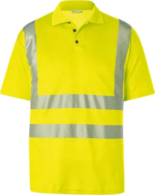 Produktbild von KÜBLER REFLECTIQ Polo PSA 2 warngelb  5142 8205-34-L