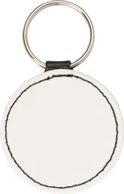Produktbild von Mr. & Mrs. Panda Schlüsselanhänger Faultier Zufrieden - Weiß - Geschenk, Pause, Taschenanhänger, Happy, anhänger schlüssel, schlüsselbund, Glück, kleiner