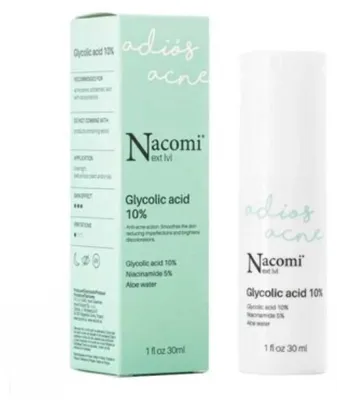 Produktbild von Nacomi Next Level Serum mit 10% Glycolsäure, 30 ml