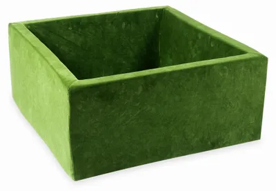Image de Cuvette sèche 90x90x40 Velvet Soft Olive sans balles