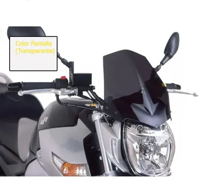 Obrázok produktu pre PUIG 4117W New Generation Sport pasuje na SUZUKI GSR600 Transparent