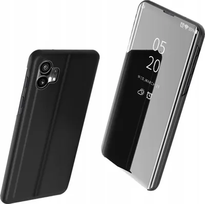 Immagine prodotto di Clear View Custodia Niente Telefono 1 Cover con Flap Nero
