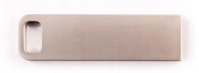 Produktbild von MemoRabbit Metall-USB-Stick Mini RECTANGLE SLIM 1 GB Gravur
