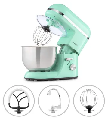Productafbeelding van Keukenmachine mixer keukenrobot - 2000 W - 5 liter - RVS mengkom - Deeghaak en garde