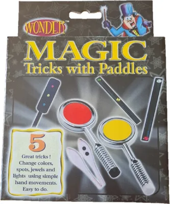 Produktbild von 4 Tricks with Paddles - Zauberkasten mit Zaubertricks mit Paddeln