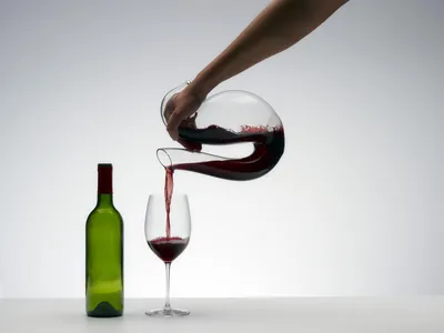 Zdjęcie produktu dla Karafka Riedel Ayam, szklana karafka, butelka do karafki, karafka do wina, wysokiej jakości szkło, 1,7 l, 2016/01