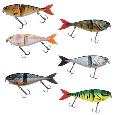Produktbild von Berkley Zilla Jointed Glider - Hechtköder, Gewicht:80g, Länge:18cm, Farbe:Perch