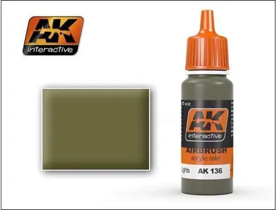 Image de AK Interactive S.L. AK-136 OLIVE DRAB HIGH LIGHTS