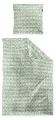Produktbild von Irisette Bettwäsche grün 1x 135x200 cm + 1x 80x80 cm