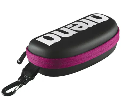 Immagine prodotto di Custodia per occhialini Arena - Custodia per occhialini da nuoto, colore: nero/bianco/rosa