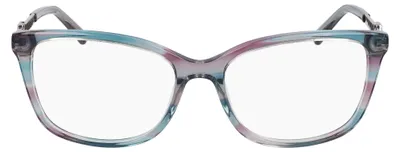 Productafbeelding van bebe damesbril met sterkte, rechthoekig model, kleur blauw paars, modelnummer BB5234