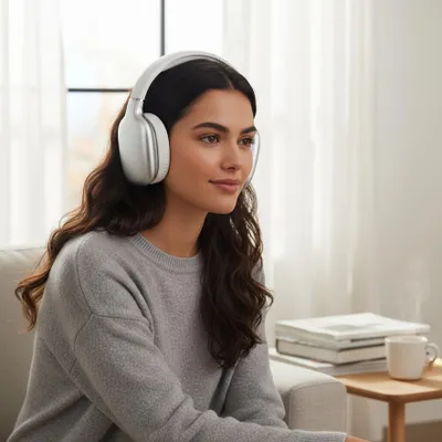 Image de Casque Sans Fil - BE MIX - Pure Design - Gris