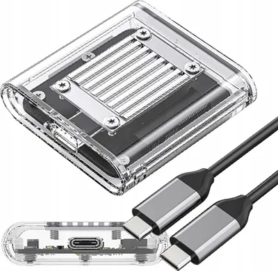 Zdjęcie produktu dla KIESZEŃ NA DYSK OBUDOWA DYSKU ORICO M.2 NVME SSD USB-C 3.2 10Gb/s DO 2TB
