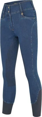 Produktbild von Kingsland Reithose Damen Full-Grip KLKayce FS 2026 Jeansreithose Navy 40