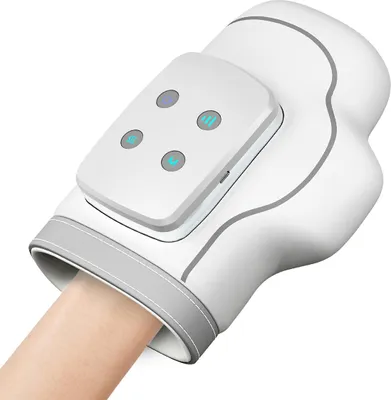 Produktbild von Tragbares Handmassagergerät mit Wärme- und Druckfunktion, zur Linderung von Hand- und Arthritisbeschwerden, kompakt & mobil