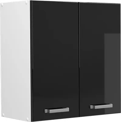 Produktbild von Hängeschrank Vicco R-Line Schwarz Hochglanz 60 cm, Model 41040