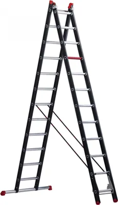 Zdjęcie produktu dla Drabina wielofunkcyjna Altrex Mounter ZR 2060, 2 x 12 szczebli