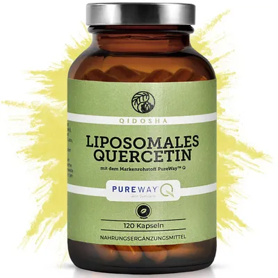 QIDOSHA Quercetin liposomal mit dem Markenrohstoff… – Bild 1