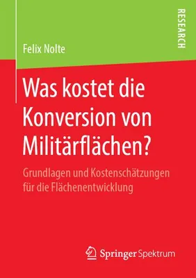Obrázek produktu pro Was kostet die Konversion von Militärflächen?