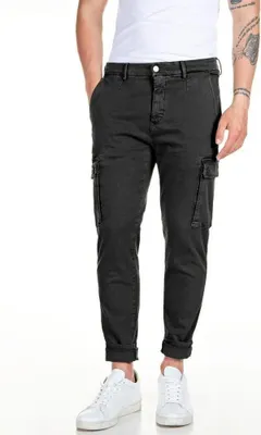 Produktbild von Replay M9649e.000.8366197 Cargohose Schwarz 33 / 32 Herren Schwarz 33