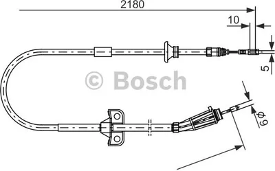Produktbild von Bosch Seilzug, Feststellbremse  1 987 477 248