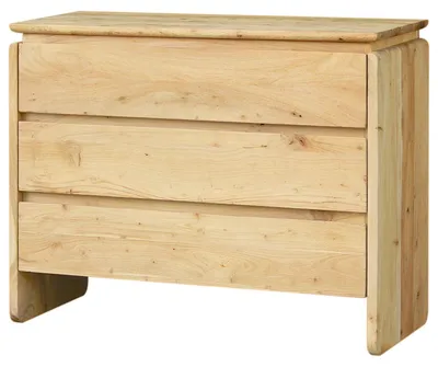 Produktbild von home24 Kommode mit 3 Schubladen - Akazie