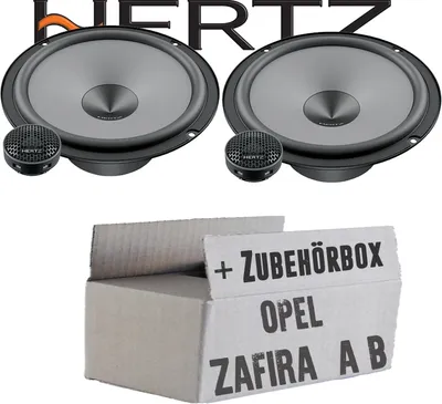 Produktbild von Hertz K 165 - KIT - 16,5cm Lautsprecher Komposystem - Einbauset passend für Opel Zafira A, B - justSOUND