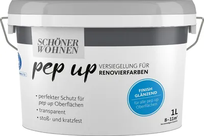 Produktbild von Pep up Versiegelung für Renovierfarben glänzend 1l