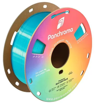 Produktbild von Polymaker PLA Silk 1.75mm Light Blue 1kg