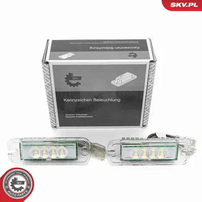 Image de eclairage de plaque d'immatriculation à LED MERCEDES-BENZ Classe G, A 46 382 003 56, set