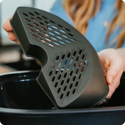 Produktbild von mixcover Garraumteiler (VIERTEL) für Thermomix TM7 Varoma Dampfgarraum