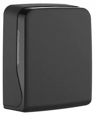 Produktbild von Stella Alvo Line ABS Papierhandtuchspender Schwarz