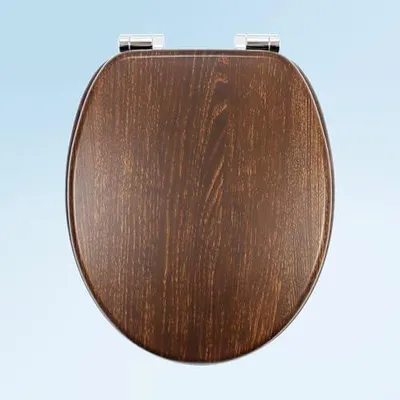 Produktbild von Toilettensitz mit Absenkautomatik und stabilem MDF-Holzkern