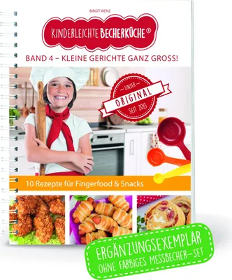 Immagine prodotto di Kinderleichte Becherküche Buch Kleine Gerichte ganz groß ohne Messbecher
