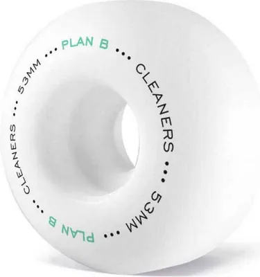 Produktbild von Plan B Cleanups 53 Mm 102a Skateboard-räder Weiß Weiß One Size