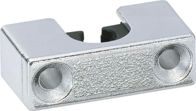 Produktbild von JUNIE Stangenführung ø 6 mm zum Aufschrauben, Stahl vernickelt