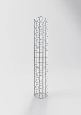 Obrázek produktu pro Gabionový sloup, čtvercový 22 cm x 22 cm, 160 cm vysoký, MW 5 cm x 5 cm