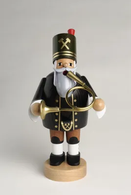 Zdjęcie produktu dla Palący mężczyzna "Górnik", Original Erzgebirge