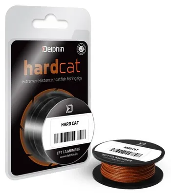 Produktbild von Delphin Hard Cat Red Brown 1,1 mm 10 m 100 kg Angelschnur